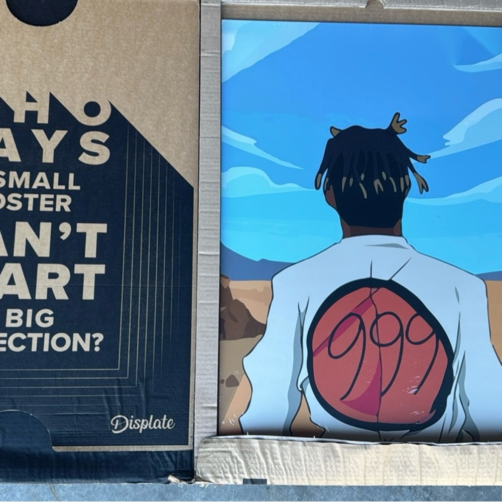 Juice WRLD Mixed Media Wall Art